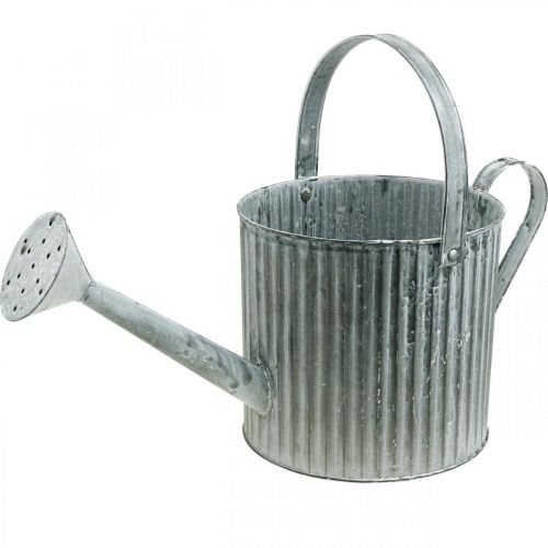 Gieter voor opplant, decoratieve metalen kan, plantenbak Ø19.5cm