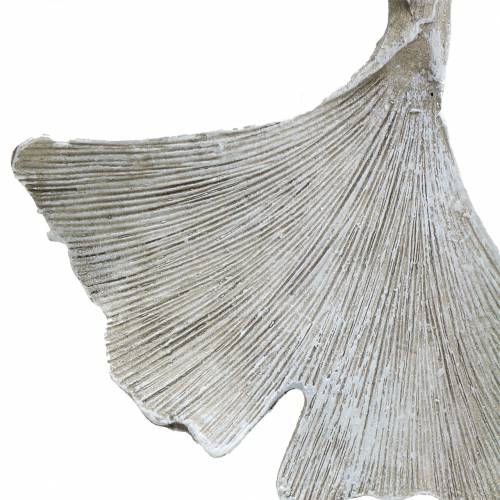 Artikel Grafdecoratie ginkgoblad om op te hangen 10cm 3 st