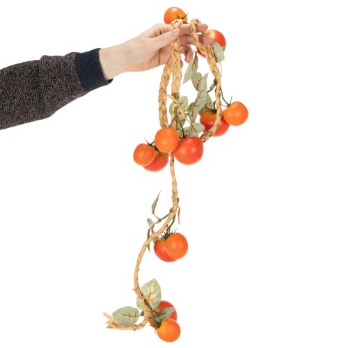 Artikel Kunstmatige tomatenslinger, decoratieve klimplant, levensechte woonkamerdecoratie, 135 cm
