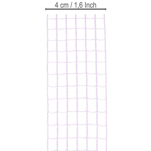 Paarse gaastape, 4,5 cm breed, decoratieve tape op rol voor creatieve knutselprojecten, 10 m | Floristik24.nl