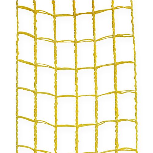 Floristik24 Grid tape 4,5 cm x 10 m geel