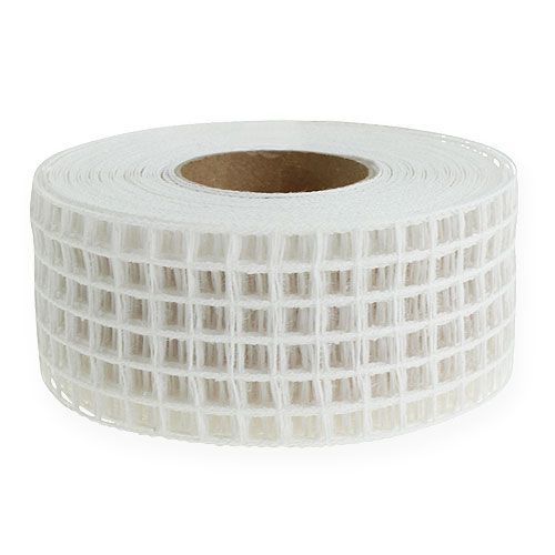 Floristik24 Rastertape 4,5 cm x 10 m wit