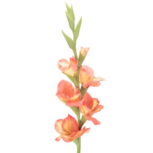 Kunstmatige gladiolen met veel bloemen voor een boeket, 88 cm