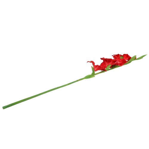 Floristik24 Gladiool rood kunst 86cm