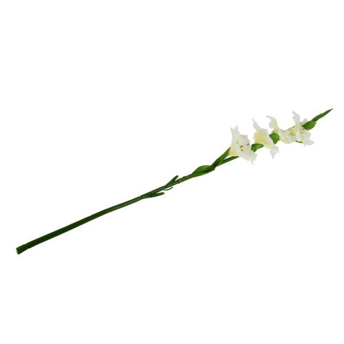 Floristik24 Gladiolen wit 86cm kunstmatig