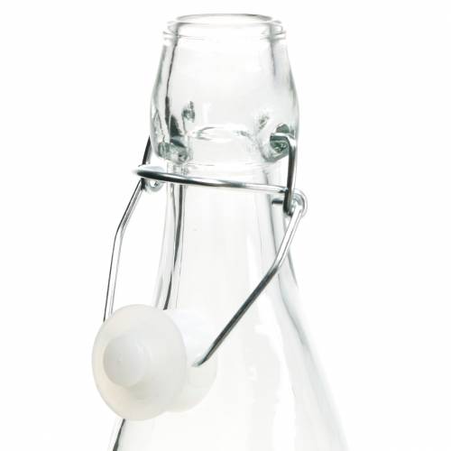 Artikel Decoratieve fles flesvaas glazen kaarshouder H27cm 2st