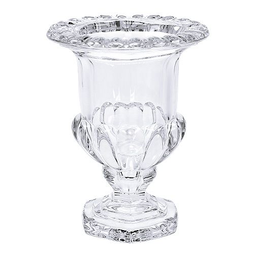 Floristik24 Glazen beker Ø15.5cm H20cm