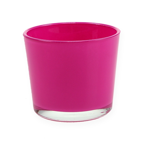 Floristik24 Mini tafelvaas roze Ø10cm H9cm