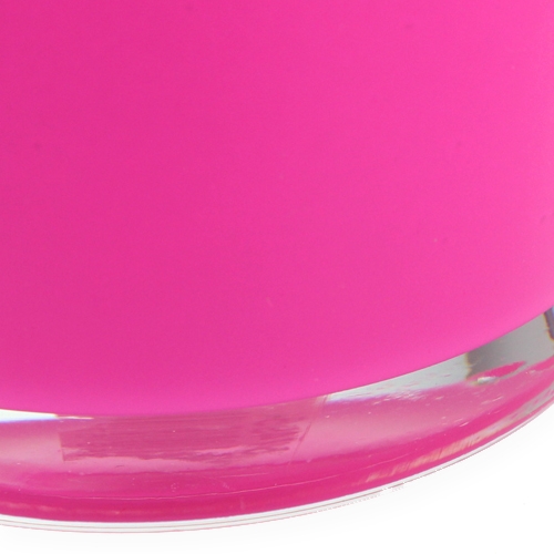 Floristik24 Mini tafelvaas roze Ø10cm H9cm