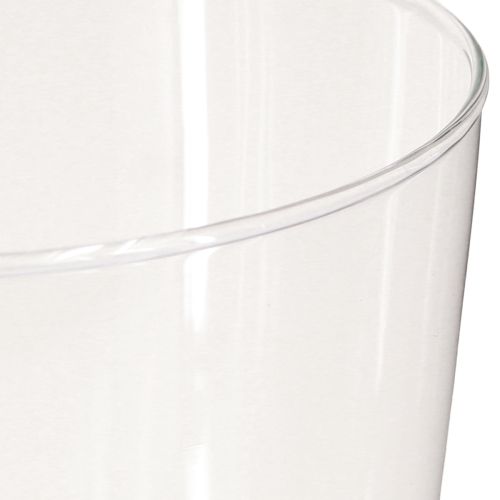 Artikel Glazen vaas conische bloemenvaas transparant Ø10cm H20cm