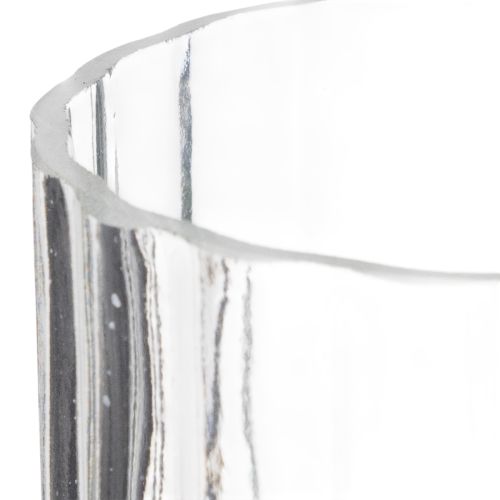 Artikel Hoogwaardige glazen vaas voor decoratieve doeleinden in moderne woningen, 24 cm