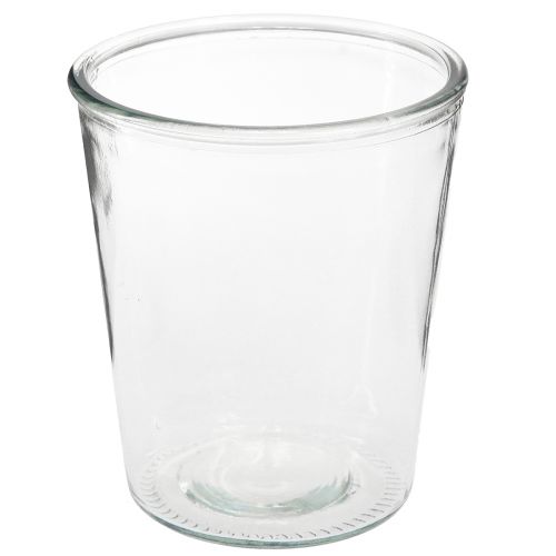 Artikel Glazen vaas conische vaas glazen plantenbak Ø14cm H16cm 2st