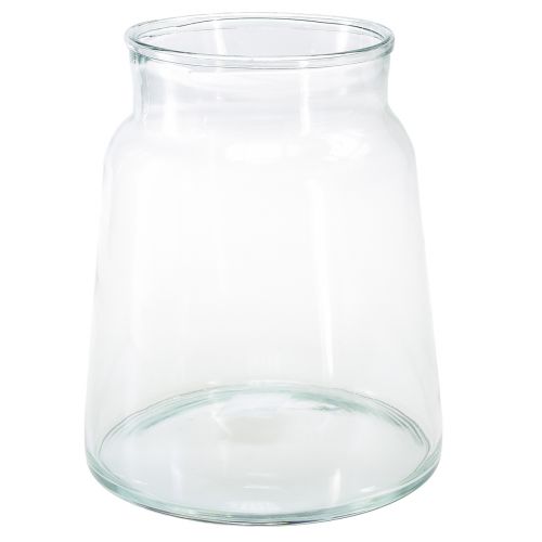 Artikel Glazen vaas conische bloemenvaas grote glazen decoratie H23cm Ø19cm