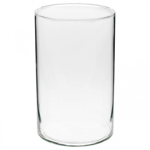 Floristik24 Decoratief glas, kaarsglas, tafeldecoratie, bloemenvaas Ø13cm H21cm