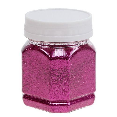 Floristik24 Glitter decoratie roze 115g