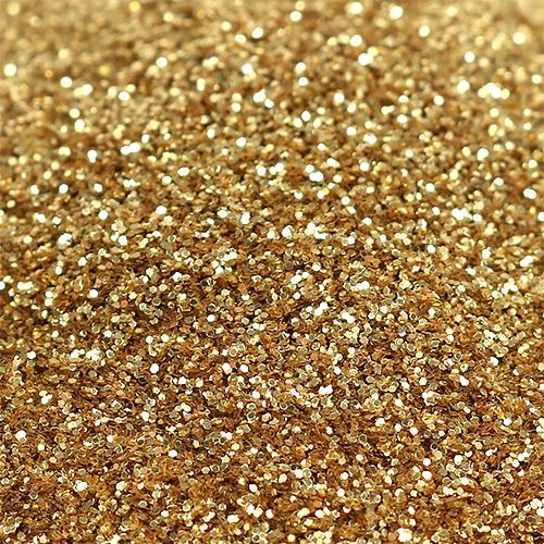 Floristik24 Glitter flimmer voor handwerk goud 115 g