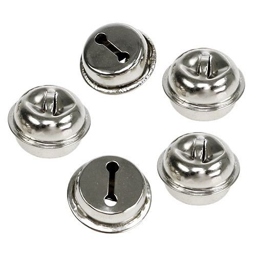 Floristik24 Belklem 19mm zilver 20 st