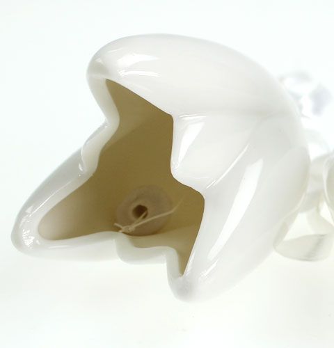 Floristik24 Bellflower wit om op te hangen 9cm, 10cm 2st