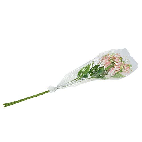 Floristik24 Gloriosa roze-wit kunstmatig 84cm 3st