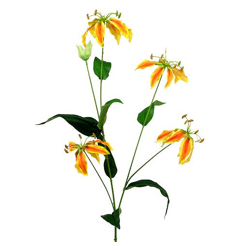 Floristik24 Gloriosa tak oranje-geel 90cm 1st