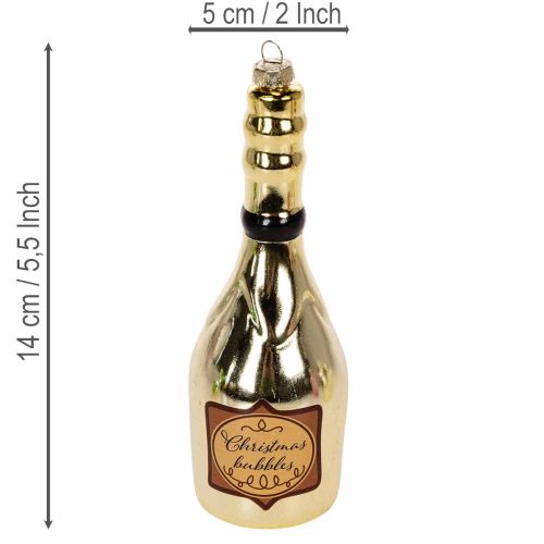 Artikel Mini cocktaildecoraties om in de kerstboom te hangen, 14 cm, 6 stuks