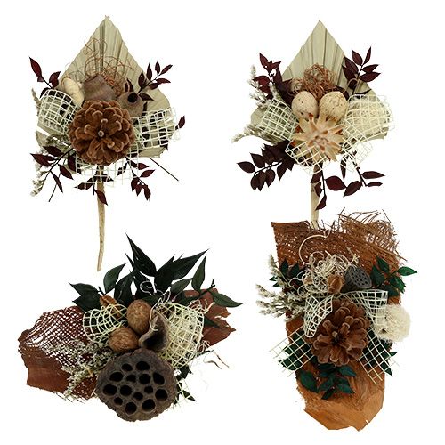 Floristik24 Grafleggers assortiment 4-voudig 28 stuks