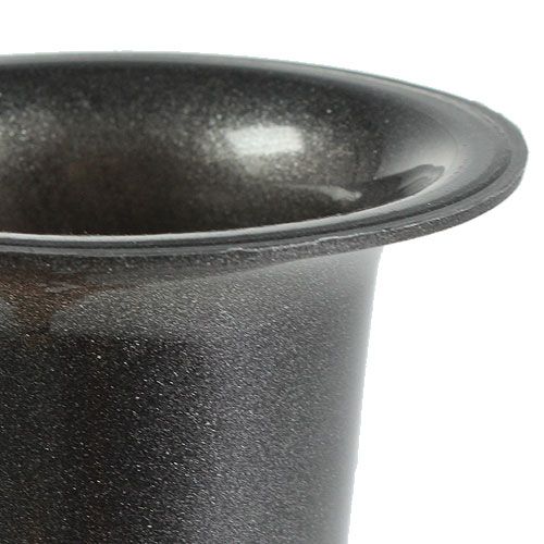 Artikel Grafvaas antraciet 28,5cm