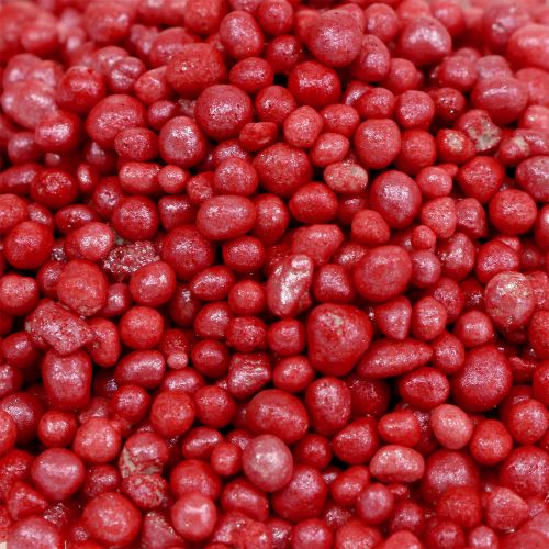 Floristik24 Korrels 2mm - 4mm Red Brilliant Light 1l