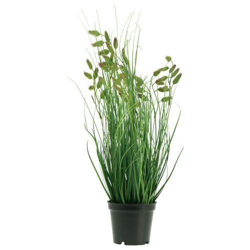 Floristik24 Quaking Grass Kunstgras Kunstpotplant 36cm