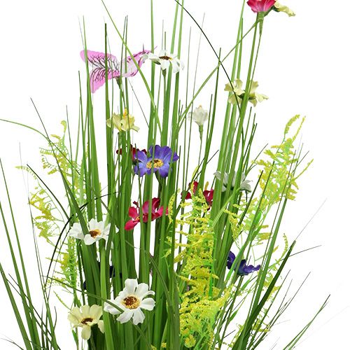 Artikel Grasbos met bloemen 73cm