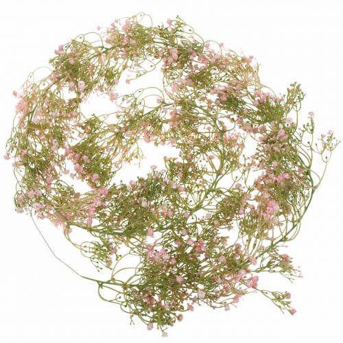 Floristik24 Slinger gypsophila roze 180cm