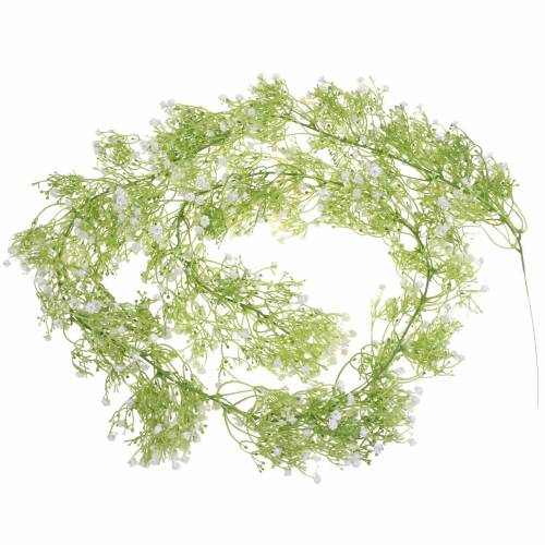 Floristik24 Slinger Gypsophila Wit 180cm