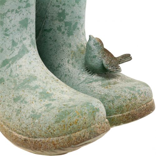 Floristik24 Plantpot laarzen paar vintage H26cm