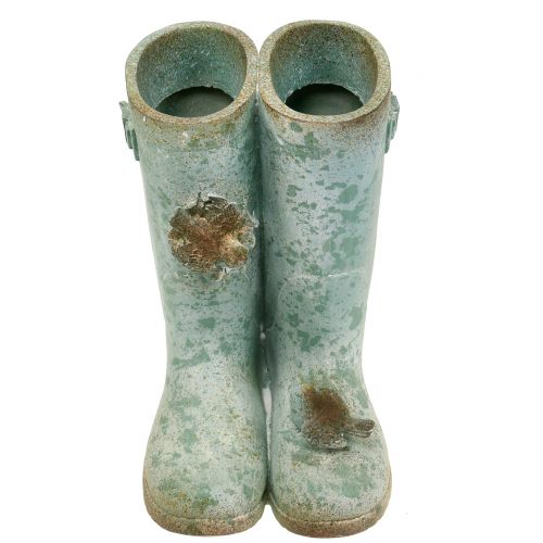 Floristik24 Plantpot laarzen paar vintage H26cm
