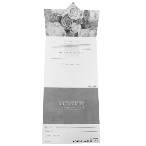 Floristik24 Waardebonkaart Roze Oranje + envelop 1st