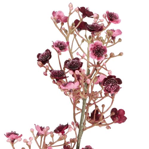 Artikel Gipskruid Kunstmatige Gipskruid Bordeaux 106cm 2 stuks
