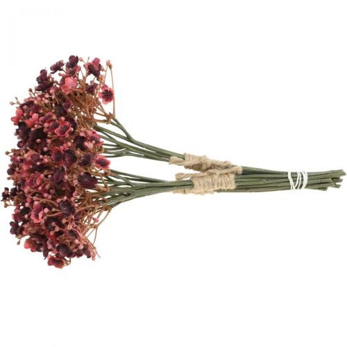 Artikel Gypsophila kunstrode kunstbloemen herfst 29,5cm 18st