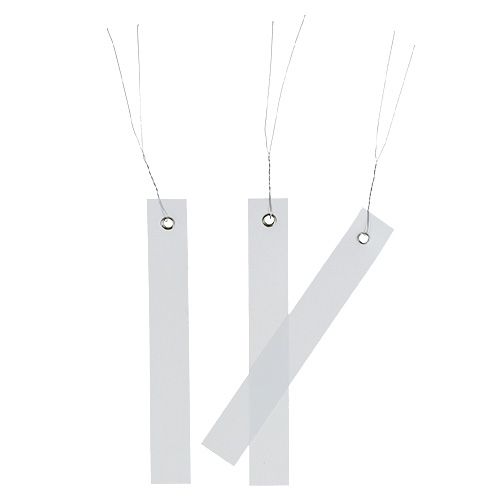 Hanglabels wit 20mm x 140mm 250st