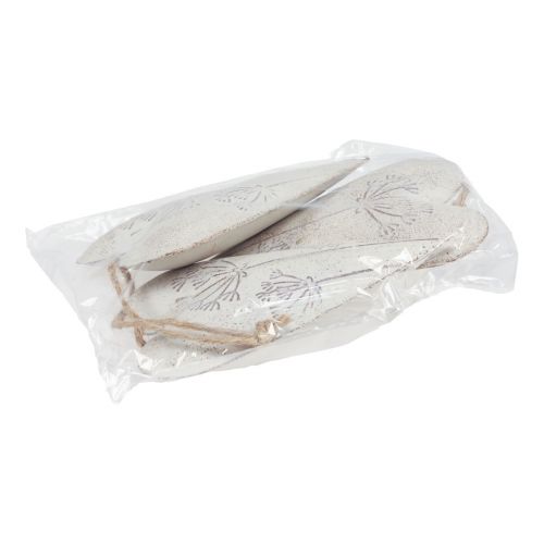Floristik24 Hangdecoratie decoratieve harten vintage decoratie metaal 11x7,5cm 3st