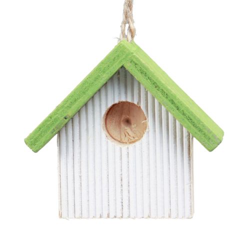 Artikel Hangdecoratie lentedecoratie vogelhuisje decoratie nestkast 6,5cm 8 st