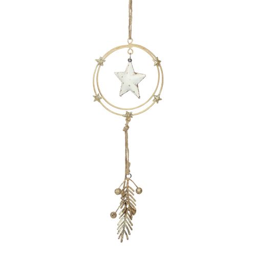 Artikel Hangdecoratie kerstboomversiering ster H38cm 3 st