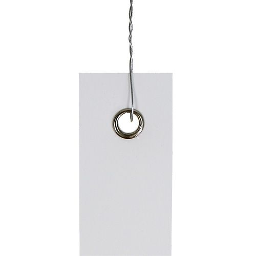 Artikel Hanglabels wit 18mm x 60mm 250 st