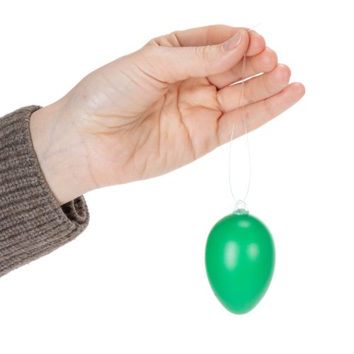 Artikel Paaseitjes als decoratie voor de lente, voor in huis of tuin. Kleurrijke decoratieve items, 6 cm, 24 stuks.