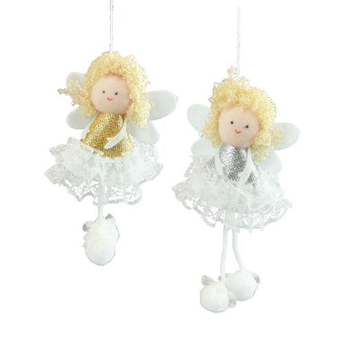 Artikel Engel hanger boomdecoratie Kerstdecoratie H13,5cm 4 stuks