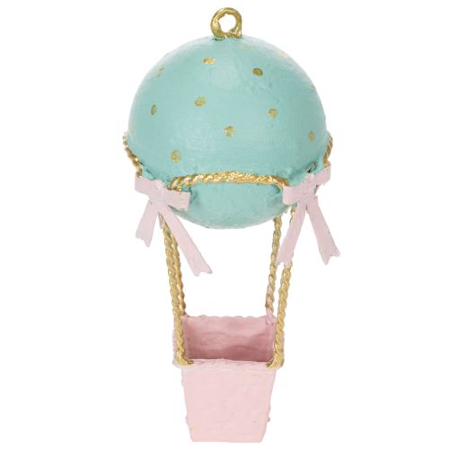 Artikel Ballondecoratie, heteluchtballon als origineel cadeau-idee of blikvanger in huis, 19 cm