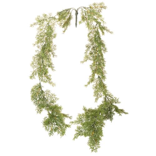 Decoratie van een slinger van dennentakken voor tafel en raam, 115 cm | Floristik24.nl