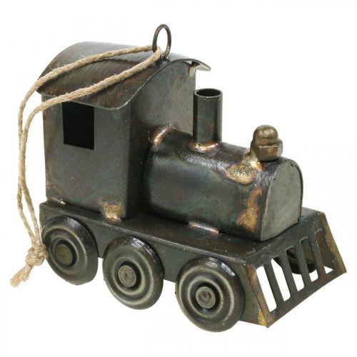 Artikel Kerstboomversiering Locomotief Kerst metaal H7.5cm