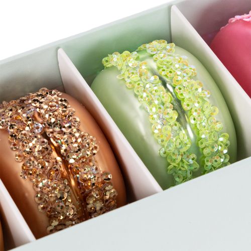 Kerstboomversiering macaron