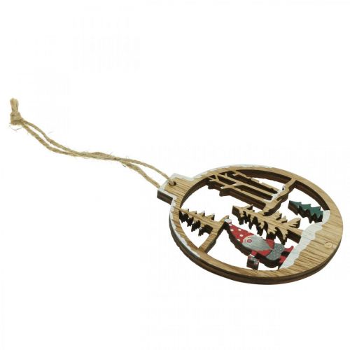 Floristik24 Kersthanger Kerstboomversiering kabouter 8/10cm 12st