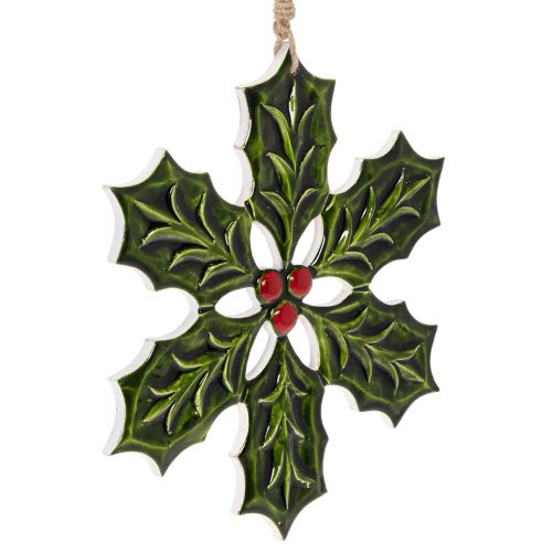 Hulstornament, kerstversiering om op te hangen, 26 cm kopen | Floristik24.nl